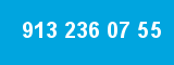 913 236 07 55 913 236 07 55